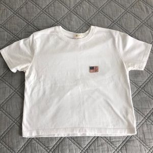 Brandy Melville white crop top!